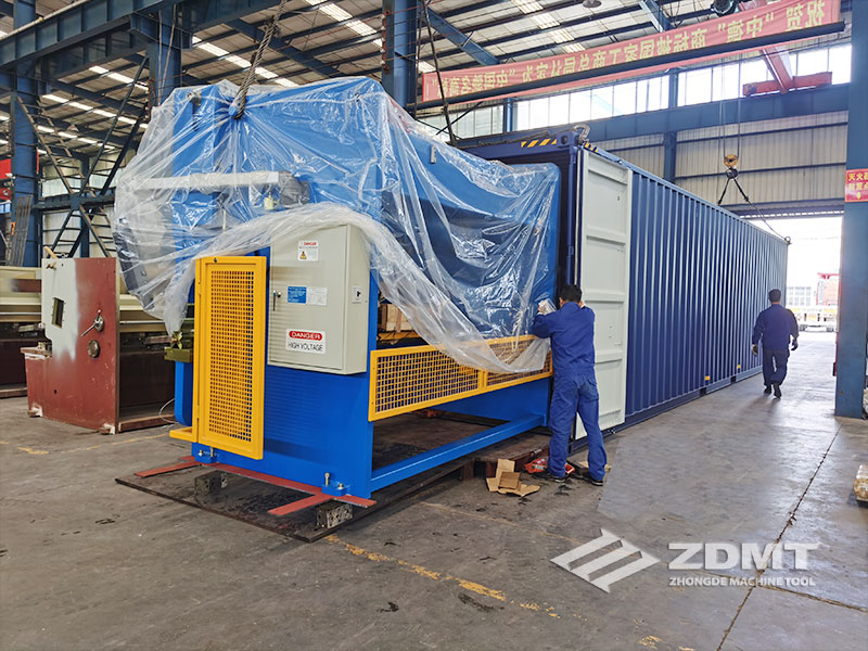 中東疫情沖擊之下，中德剪板機折彎機出口沙特